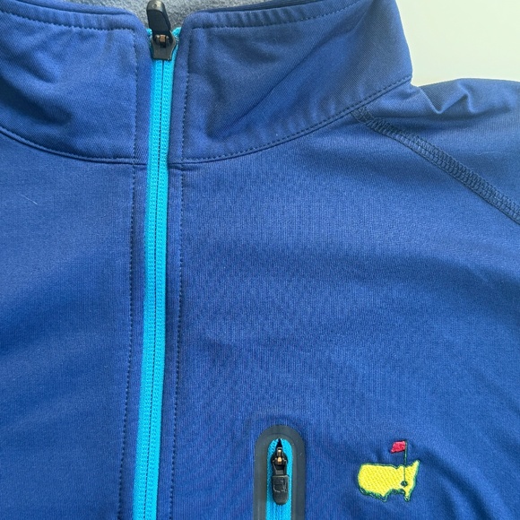 Master's Golf, 1/4 zip pullover, Size Medium, Blue - Picture 1 of 8
